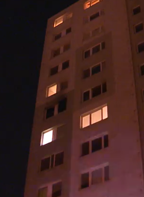 Požiar bytu v Petržalke 1