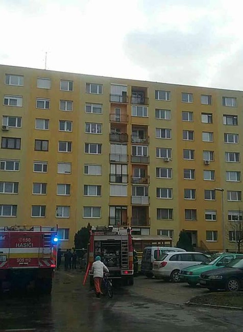 Únik plynu na sídlisku v Dunajskej Strede