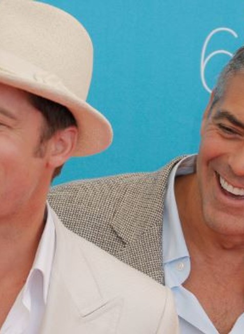 Brad Pitt a George Clooney