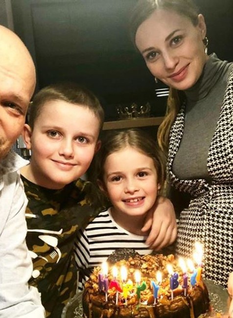 Mária Čírová s rodinou