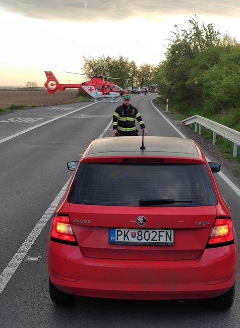 Vážna nehoda osobného auta na Záhorí 1