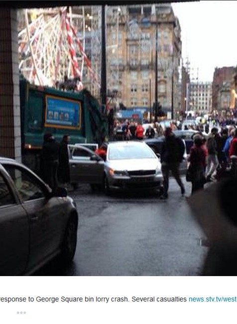 Glasgow -smetiarske auto zabilo šesť ľudí 1