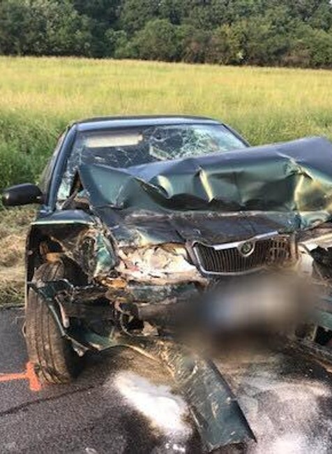 Tragická nehoda. BMW - Octavia 