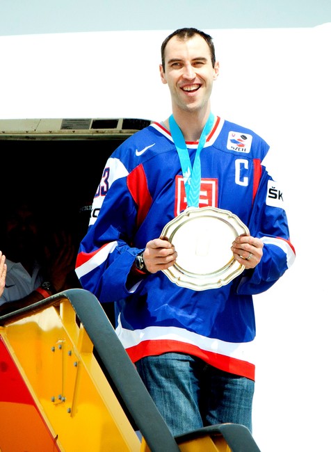 Zdeno Chára strieborný tanier