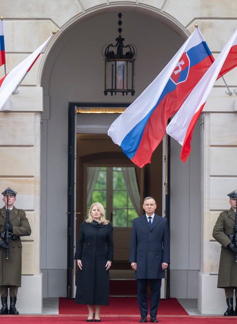 rozlúčková návšteva Zuzana Čaputová Andrzej Duda (1)