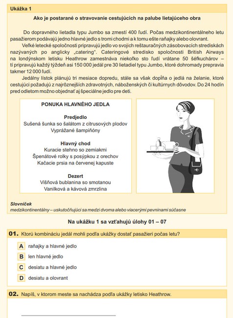 Testovanie 5 - Slovenský jazyk 