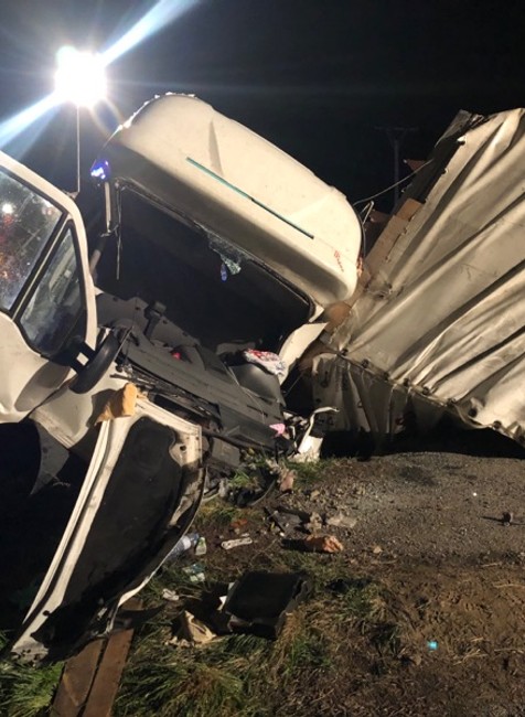 Vážna dopravná nehoda pri Košiciach. Z dodavky ostal šrot