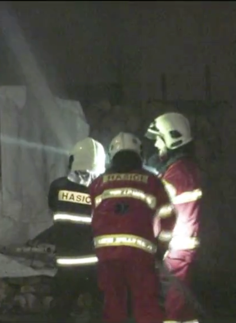 Požiar rodinného domu v obci Hrochoť