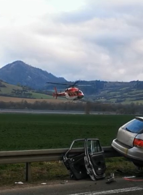 Čelná zrážka pri Ružomberku 1