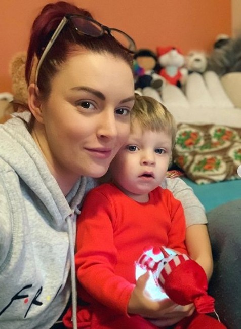 Barbora Švidraňová so synom