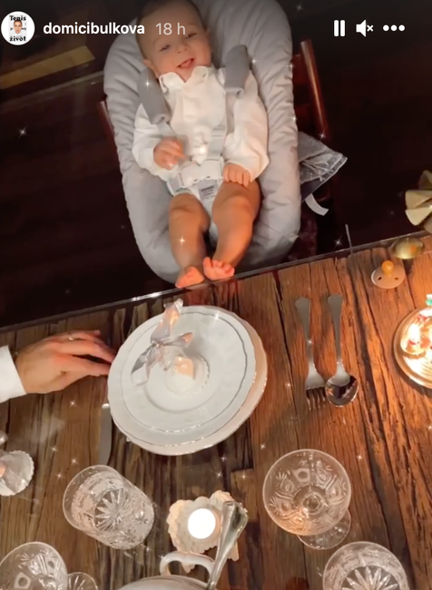 Vianočný stôl u Cibulkovej