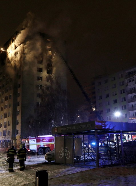 Ozbrojené sily SR na mieste výbuchu plynu v Prešove