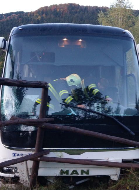 Nehoda autobus Donovaly