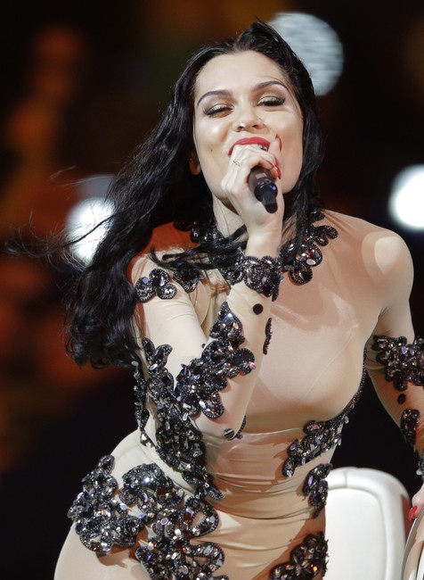 Olympiáda Jessie J speváčka záverečný ceremoniál Londýn