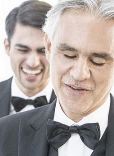 Andrea Bocelli so synom Matteom