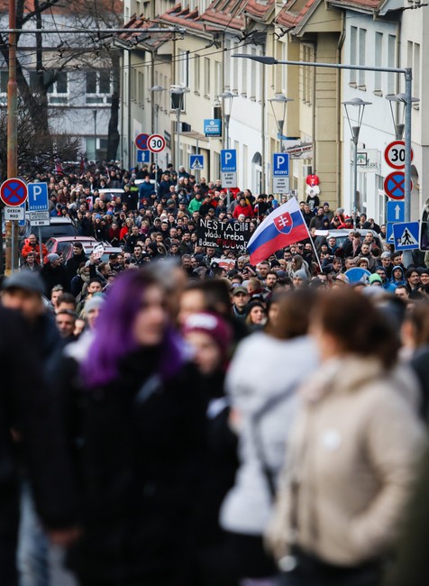 Pochod v Bratislave 