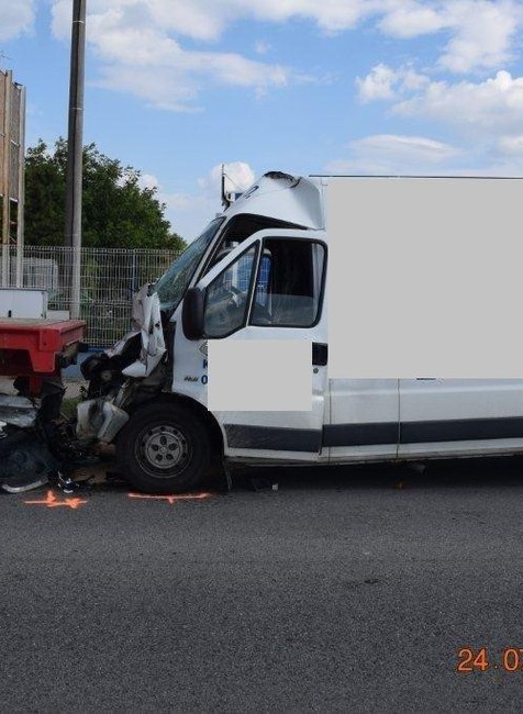 nehoda v kolóne v smere do centra Michaloviec