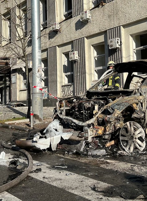 Kyjevom otriaslo viacero výbuchov