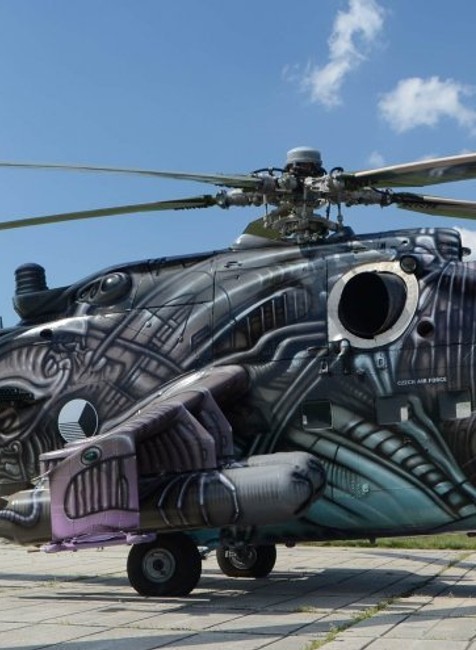 Alien Tiger Mi-24 česká armáda 1