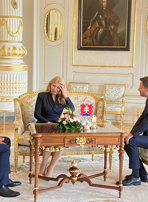 Stretnutie troch ústavných činiteľov