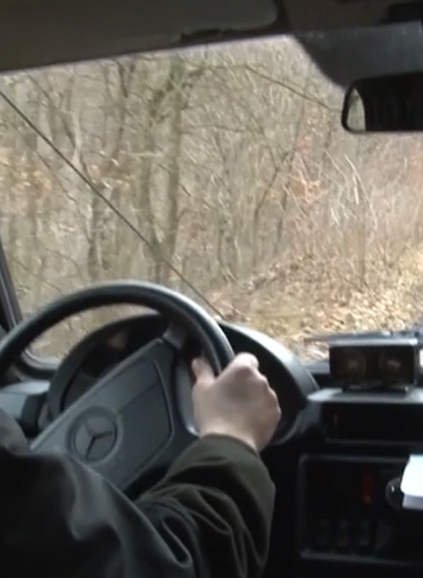 Ukrajinci na schengenskej hranici 1