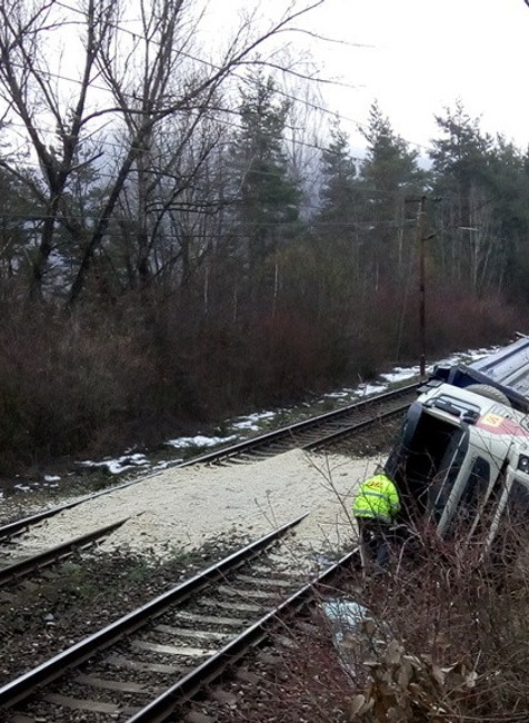 Nehoda na koľajisku 