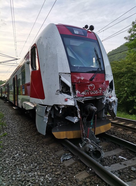 Vlaková nehoda pri Vrútkach