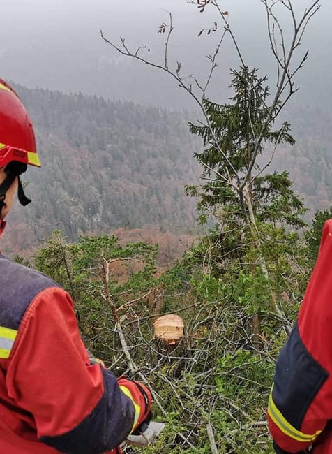 Požiar Gaderska dolina