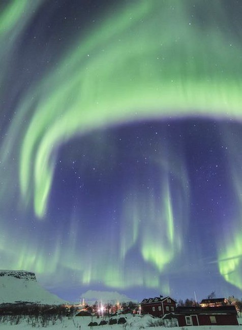 Laponsko, Vianoce, sneh