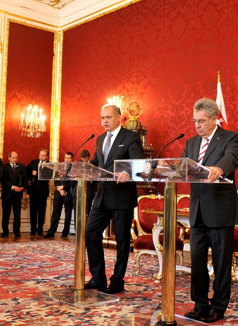 Andrej Kiska na oficiálnej návšteve Rakúska