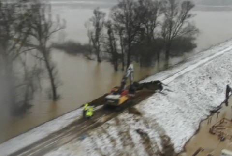 Hrozilo zaplavenie dedín.