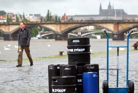 ČR Česká republika povodne 2