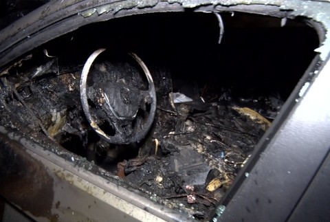 podpaľač na východe 