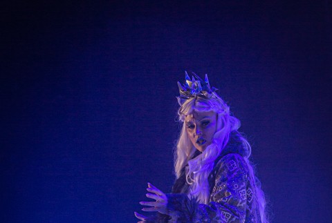 Barbora Švidraňová v muzikáli Snehová kráľovná