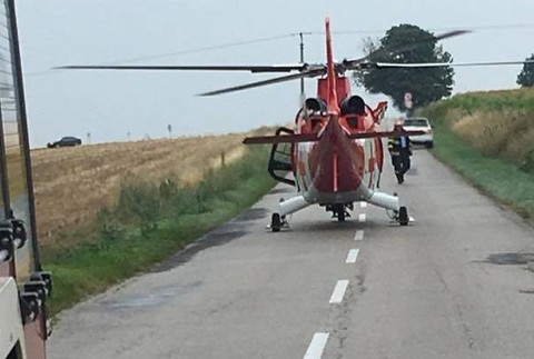 nehoda na ceste medzi Budmericami a Báhoňom