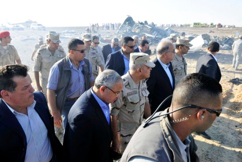 Pád lietadla v Egypte