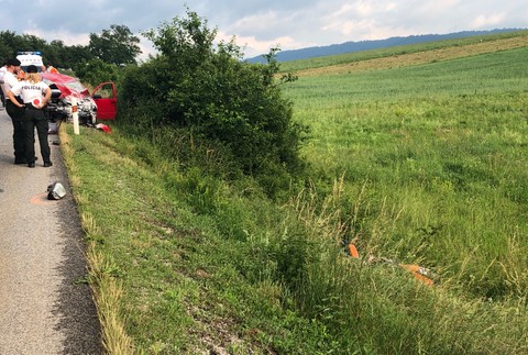 Ďalšia obeť tragickej nehody. O život prišiel motorkár