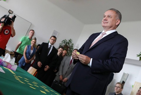 Prezident Andrej Kiska na maturite 