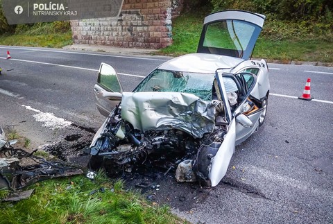 nehoda pri Nitre