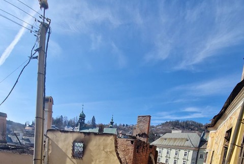 Požiar Banská Štiavnica