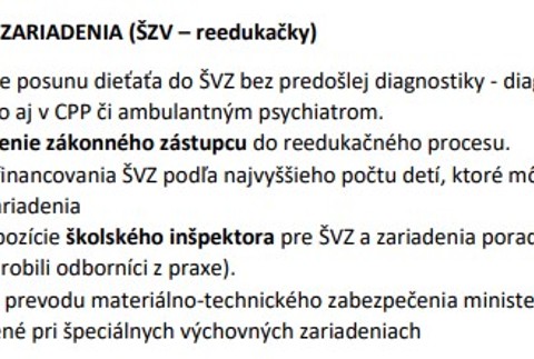 2. špecialne školy zakony