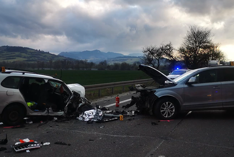 Čelná zrážka pri Ružomberku 2