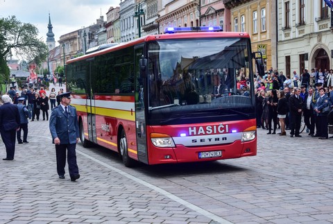 hasiči posledná rozlúčka havarovaný vrtuľník Prešov 14