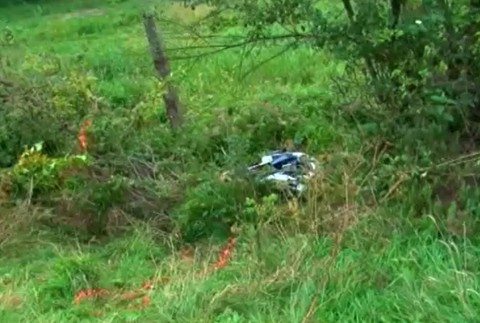 Muž s koronavírusom havaroval na motorke.