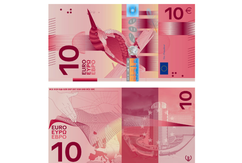 Dizajn eurobankovky
