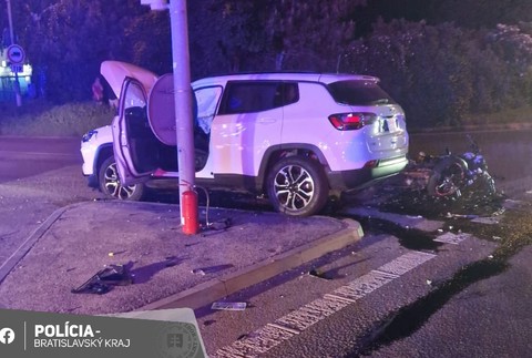 smrtak podunajske biskupice dopravna nehoda