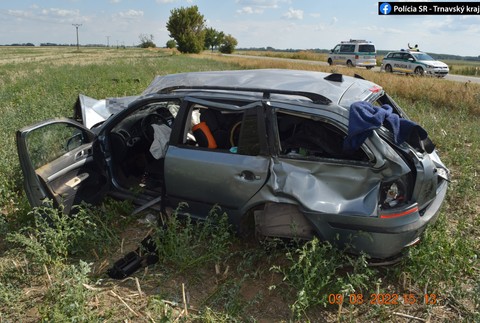 Len 16-ročná spolujazdkyňa utrpela vážne zranenia
