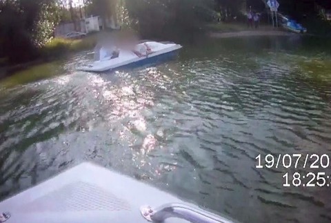 Krádež vodného bicykla