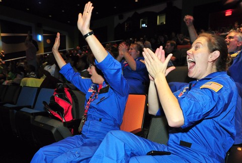 Mars pristátie sonda Curiosity NASA radosť