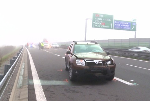 Zrazený chodec na R1